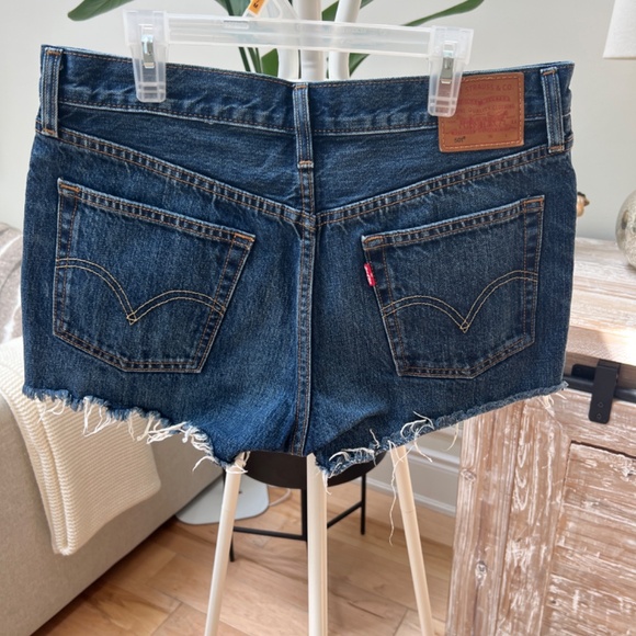 Levi's Denim Shorts, 501, W29 - Picture 2 of 3